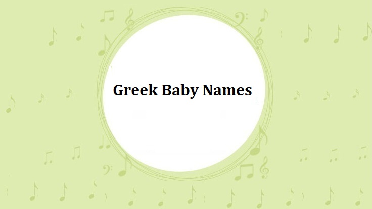 Greek Baby Names With Meanings 