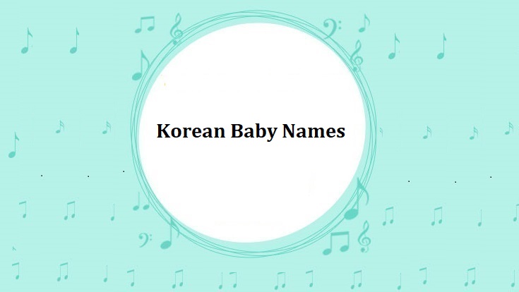 Korean Baby Names With Meanings 