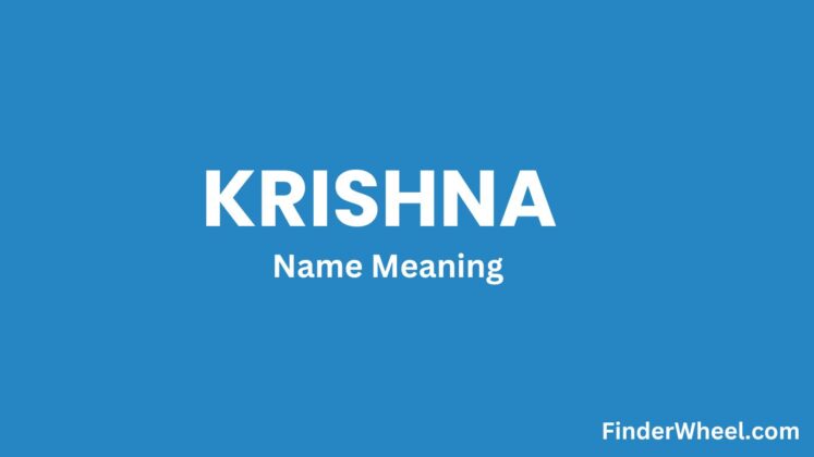 Krishna Name Meaning - Origin, Popularity and Nicknames