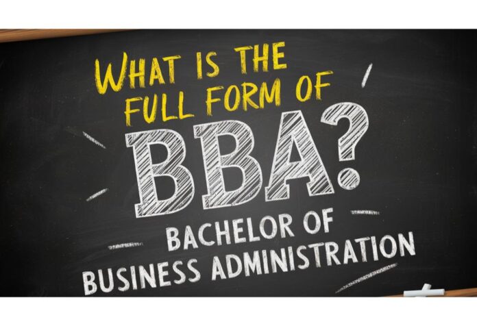 BBA Full Form